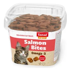 Sanal Salmon Bites skanėstai katėms