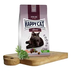 Happy Cat visavertis pašaras sterilizuotoms katėms su lašiša Sterilised Atlantik Lachs, 300 g — 2 nuotrauka