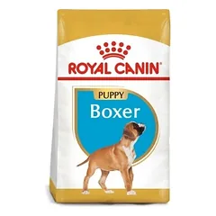 ROYAL CANIN Boxer Puppy 12 kg sauso ėdalo bokserių veislės šuniukams iki 15 mėnesių amžiaus + STAIGMENA ŠUNIUI