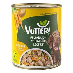 Vutter! Nassfutter wie Huhn