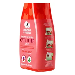 Kačių kraiko kvapų ir dėmių šalinimo priemonė, 750 ml — 4 nuotrauka