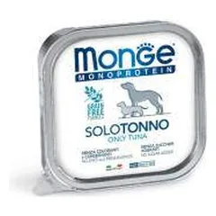 Monge Monoproteico Solo Wet Dog Pate drėgnas maistas šunims su tunu, 150 g