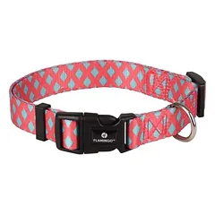 Flamingo Halsband Sue rosa/grün