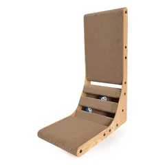Camon draskyklė katėms iš kartono su 2 kamuoliukais, 46x28x65 cm