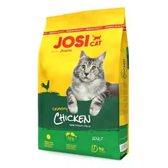 Josera JosiCat Crunchy Chicken sausas pašaras su vištiena katėms