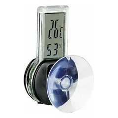 Trixie Reptile Digital Thermo-Hygrometer with Suction Cup 3 x 6 cm