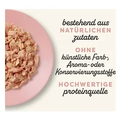 Applaws drebučiuose, drėgnas maistas katėms, ekonominė pakuotė 24 x 70 g — 4 nuotrauka