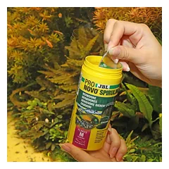 ProNovo Spirulina Flakes M pašaras žuvims 250 ml — 3 nuotrauka