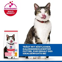 Hill's Science Plan Light Mature Adult 7+ su vištiena, sausas maistas katėms — 4 nuotrauka