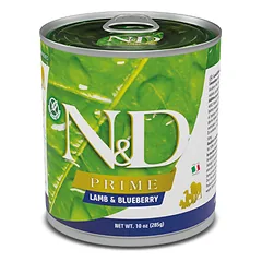 FARMINA N&D PRIME - DOG Wet Lamb&Blueberry ADULT 285 g (pak.6)
