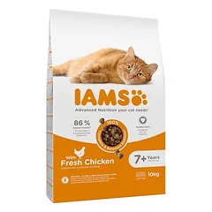 IAMS Advanced Nutrition Senior Cat 7+ su vištiena, sausas maistas katėms, > 10 kg — 3 nuotrauka