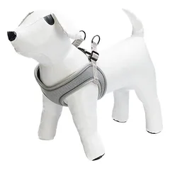 Beeztees Geschirr Premium Parinca Step-In grau