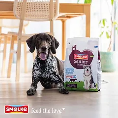 Smølke Hund Senior Maxi sausas maistas šunims — 2 nuotrauka