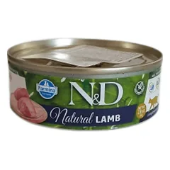 Farmina N&D Cat Natural Jautiena drėgnas papildomas maistas suaugusiems katėms su jautiena, 70 g