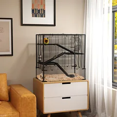 Žiurkėnų narvas 78,5 × 48,5 × 80 cm — 2 nuotrauka