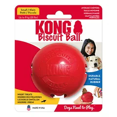 KONG Biscuit Ball Small - dog toy
