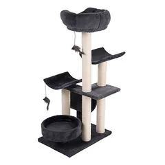 zooplus Exclusive draskyklė katėms Penelope, tamsiai pilka — 2 nuotrauka