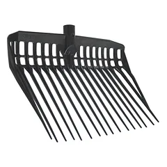 KERBL "EcoFork" stabili šakutė, be veleno, juoda
