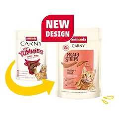 animonda Carny Adult Meaty Strips, skanėstai katėms — 5 nuotrauka