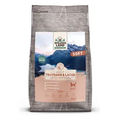 WILDES LAND Soft Adult Turkey & Salmon sausas maistas šunims su kalakutiena ir lašiša, 5kg