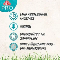 3 + 1 gratis! 4 x 8in1 Pro Dental Huhn