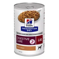 Hills Prescription Diet Digestive Care i/d Turkey drėgnas maistas šunims, esant virškinimo trakto sutrikimams, 360 g