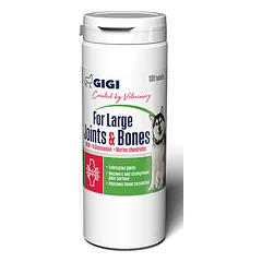GIGI Large Joints and Bones N100 papildas didelių šunų kaulų ir sąnarių funkcijai
