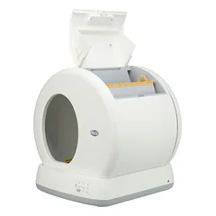 Trixie Self-Cleaning Cat Litter Tray automatinė kačių tualeto dėžutė su savaiminio valymo funkcija, balta, 53×55.5×52 cm — 5 nuotrauka