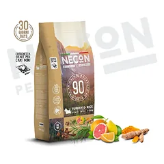 Necon Natural Wellness Adult Dog Mini Sausas pašaras mažų veislių šunims su kalakutiena ir ryžiais, 2 kg — 2 nuotrauka