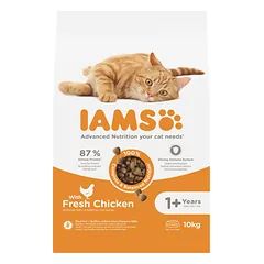 IAMS sausas maistas katėms su vištiena, 10 kg