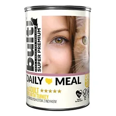 BULTI Daily Meal Adult drėgnas maistas katėms, skardinė 400 g, Kengūra — 2 nuotrauka