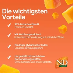 Farmina N&D Medium/Maxi su moliūgu, elniena ir obuoliu, sausas maistas šunims — 4 nuotrauka