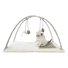 Trixie Junior draskymo ir žaidimo kilimėlis 60x33x42 cm pilkas/šviesus