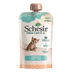 SCHESIR Kitten Care tuno pasta 10x150 g drėgnas maistas kačiukams