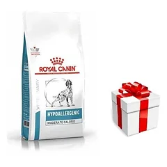 ROYAL CANIN Hypoallergenic Moderate Calorie HME23 14kg + STAIGMENA ŠUNIUI