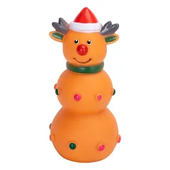 Nobleza žaislas šuniui, vinilinis kalėdų žaislas su garsiniu elementu, xmas, 11,5x6cm — 3 nuotrauka
