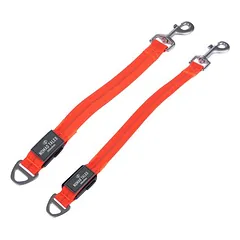 Nomad Tales Spirit USB LED pavadėlio ilgintuvas, oranžinis, Dideliems 26–45 kg — 2 nuotrauka