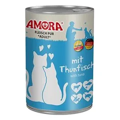 AMORA Cat Pur 6 x 400 g drėgnas maistas katėms — 5 nuotrauka