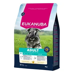 Eukanuba Life Care Adult sausas maistas mažų veislių šunims su vištiena S 3 kg