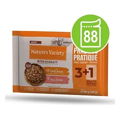 Nature's Variety Bites in Soße Adult 44 x 85 g