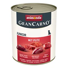ANIMONDA GranCarno Junior kiauliena ir kalakutiena šuniukams 800 g