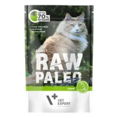 VetExpert Raw Paleo Adult guliašas su žvėriena katėms