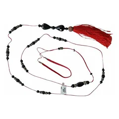 Show leash Agate red tape
