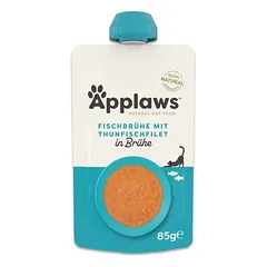 Applaws kaulų sultinys, drėgnas maistas katėms, ekonominė pakuotė 24 x 85 g