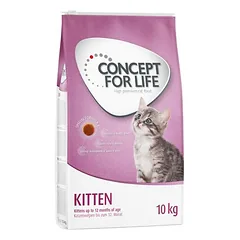 Concept for Life Kitten sausas maistas kačiukams, > 10 kg — 4 nuotrauka