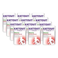 Kattovit Inkstų/žalumynų kalakutiena 12x85g paketėlis