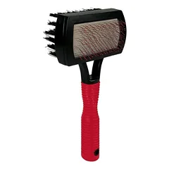 Trixie Dog Soft Brush Double-Sided 10x17 cm parduotuvėje fera.lt