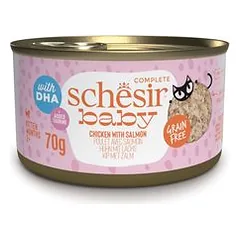 Schesir Baby drėgnas maistas katėms 12 x 70 g — 2 nuotrauka
