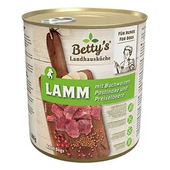 Betty's Landhausküche Dog konservai 6 x 800 g, drėgnas maistas šunims, Jautiena su bulvėmis — 3 nuotrauka