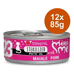 Disugual Mini-Me Sterilized drėgnas maistas katėms 12 x 85 g